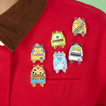 Pixar Characters Mini Backpack Mystery Box Pin, , hi-res view 2